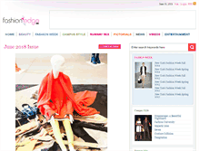 Tablet Screenshot of fashionledge.com